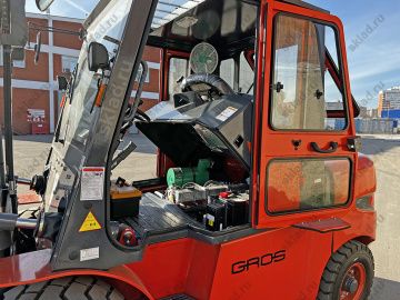 Дизельный вилочный погрузчик 5 тонн GROS LG50DT-Compact (завод LONKING, двигатель MITSUBISHI)