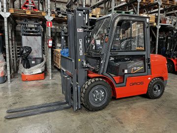 Дизельный вилочный погрузчик 3.8 тонны GROS LG38-5 (завод LONKING, двигатель XINCHAI)