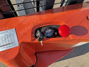 Самоходный штабелер 1200 кг с высотой подъема 2.5 метра GROS MBD1225LC (завод MIMA)