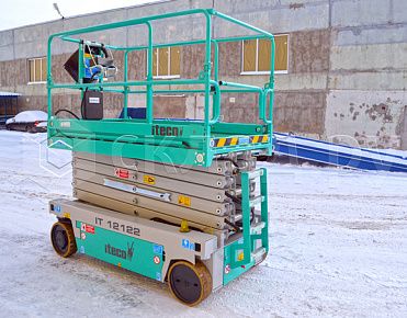 Поставка ножничного подъёмника в Маревен Фуд Сэнтрал 