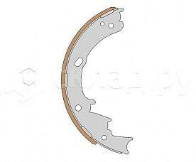 Тормозные колодки на погрузчик TCM (8915TT3770)