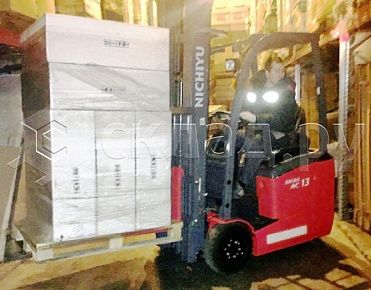 Тест-драйв погрузчиков Nichiyu в Макслевел