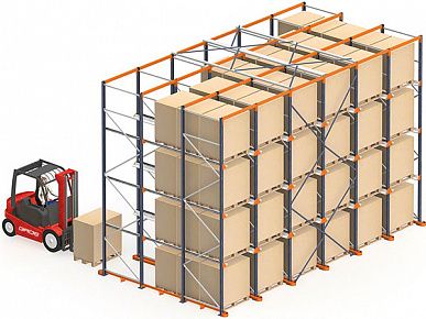 Электропогрузчик GROS drive-in (1,5т) для набивных стеллажей: отзыв после полугода использования 